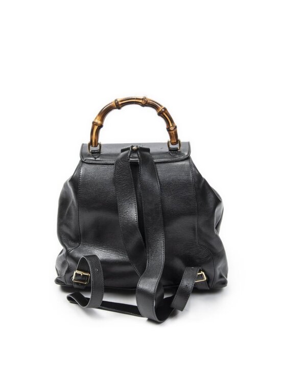 Gucci Rajibanbu Backpack Black Calfskin Leather main image 11